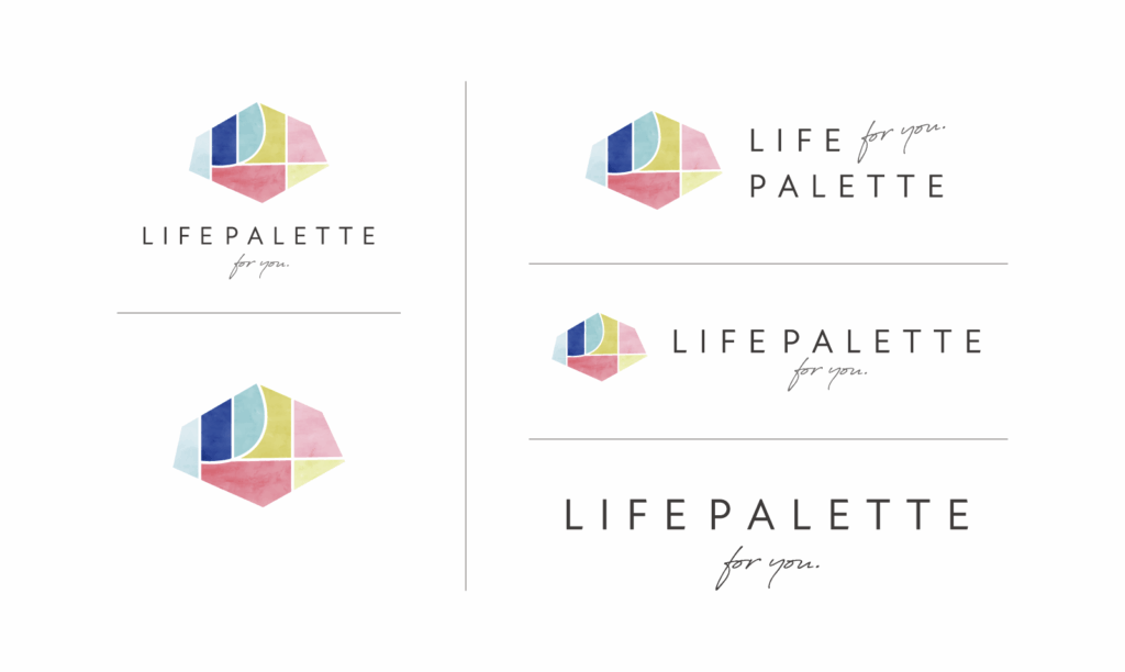 LIFEPALETTEロゴデザイン