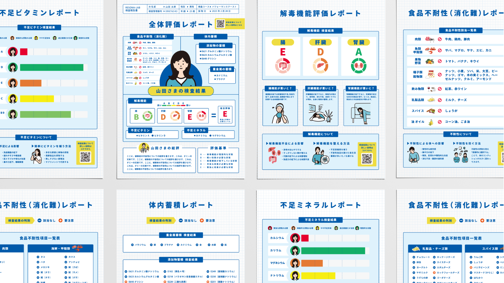 不耐性検査レポート＆使用ガイド