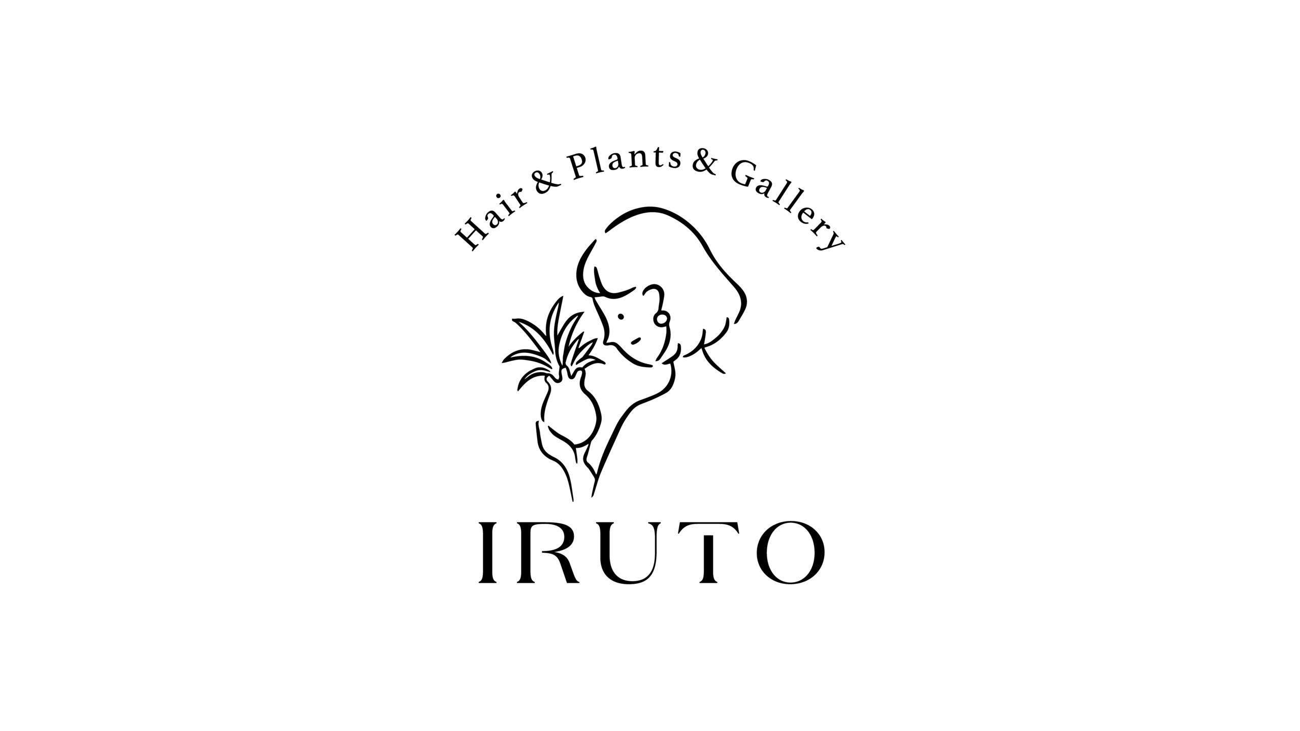 ヘアサロン＆アトリエのロゴデザイン